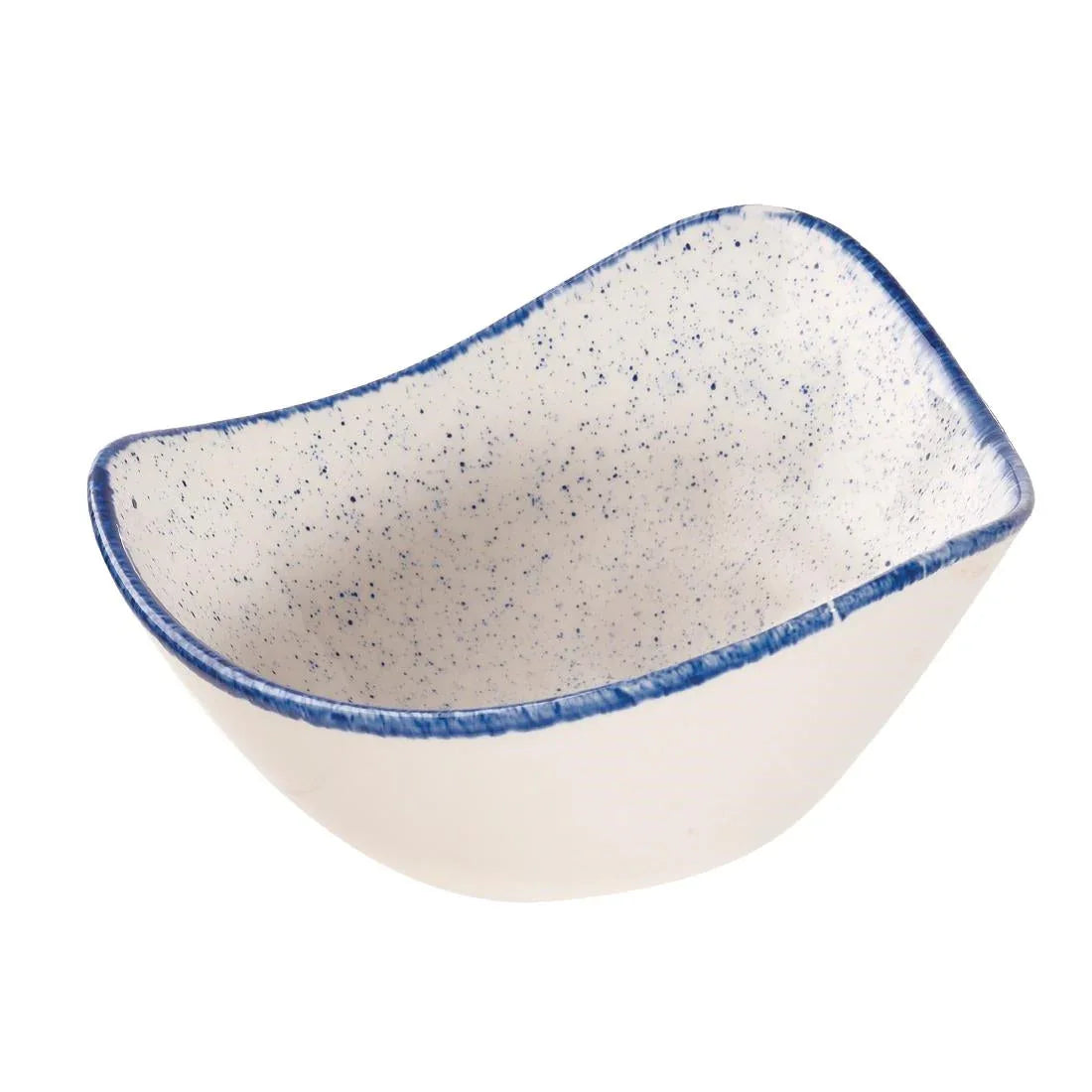 DS584 Churchill Stonecast Hints Triangle Bowls Indigo Blue 150mm (Pack of 12) - JD Catering Equipment Solutions Ltd