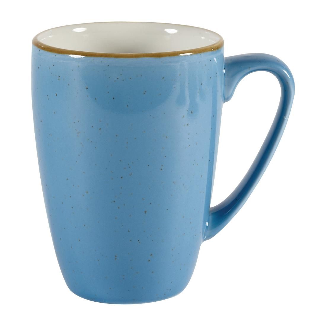 Churchill Stonecast Mugs Cornflower Blue 340ml 12oz (Pack of 12) JD Catering Equipment Solutions Ltd