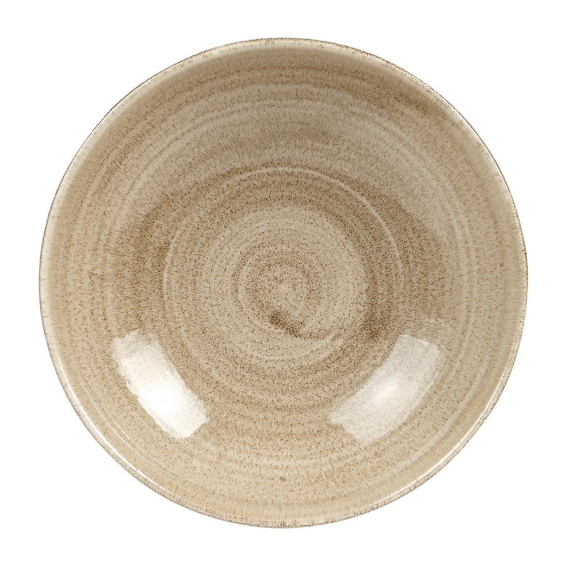 HC791 Churchill Stonecast Patina Antique Coupe Bowls Taupe 182mm (Pack of 12) - JD Catering Equipment Solutions Ltd