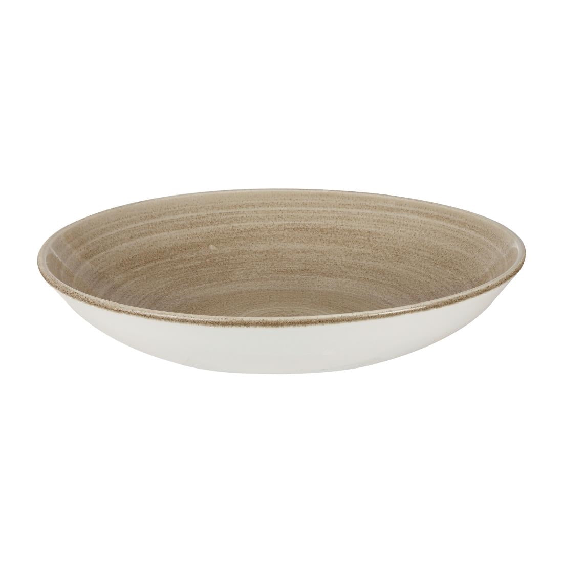 Churchill Stonecast Patina Antique Coupe Bowls Taupe 248mm (Pack of 12) JD Catering Equipment Solutions Ltd