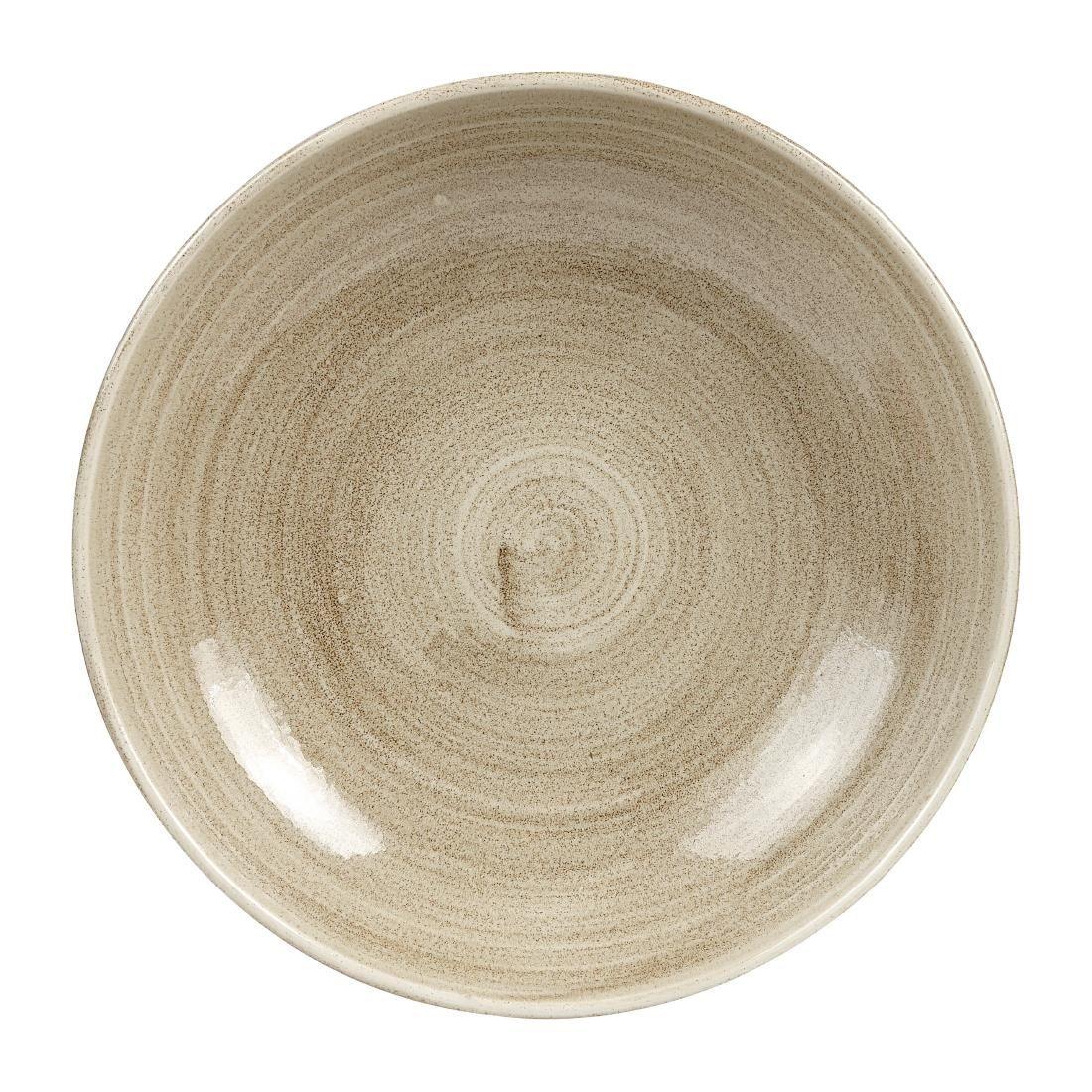 HC790 Churchill Stonecast Patina Antique Coupe Bowls Taupe 248mm (Pack of 12) - JD Catering Equipment Solutions Ltd