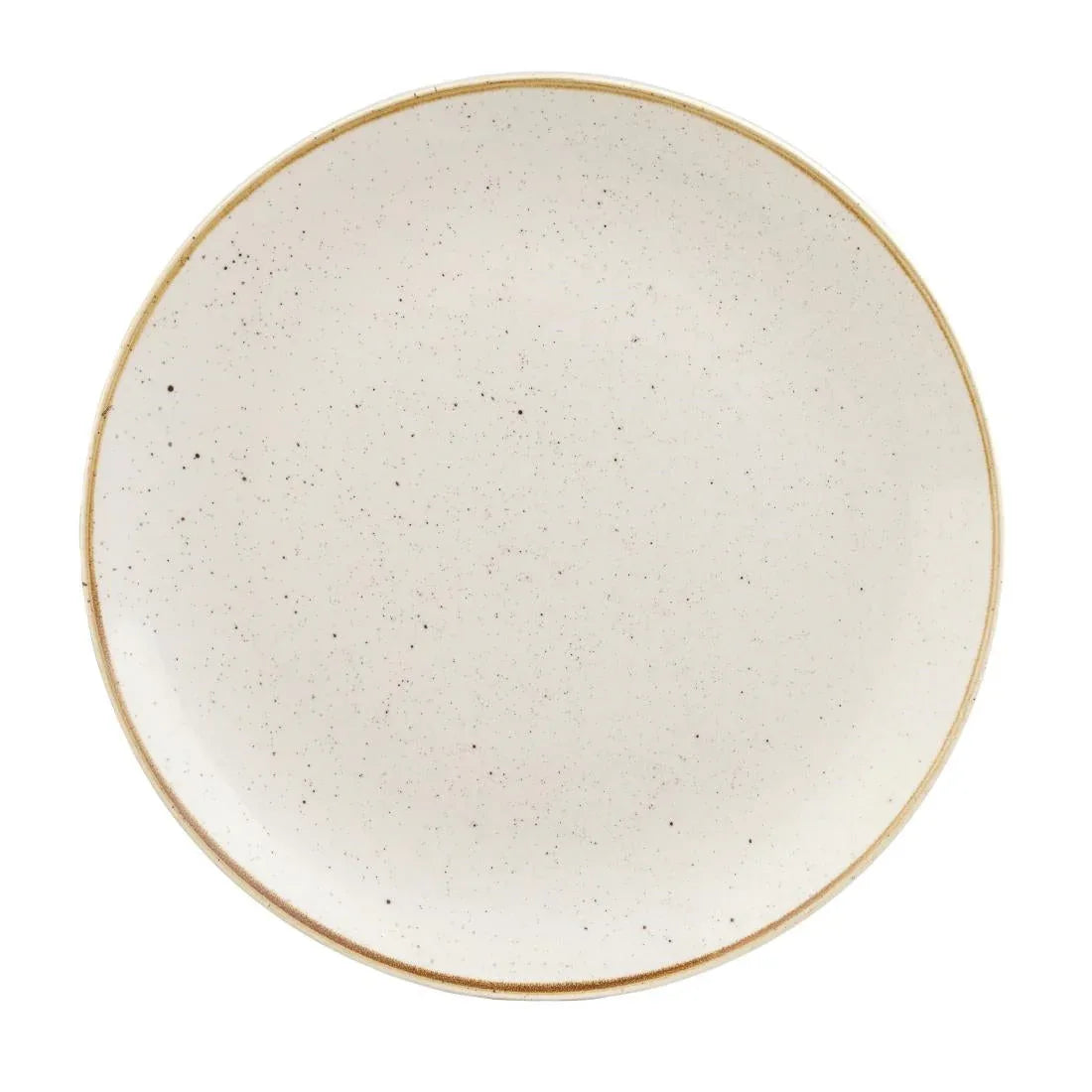 GM685 Churchill Stonecast Round Coupe Plate Barley White 295mm (Pack of 12) - JD Catering Equipment Solutions Ltd