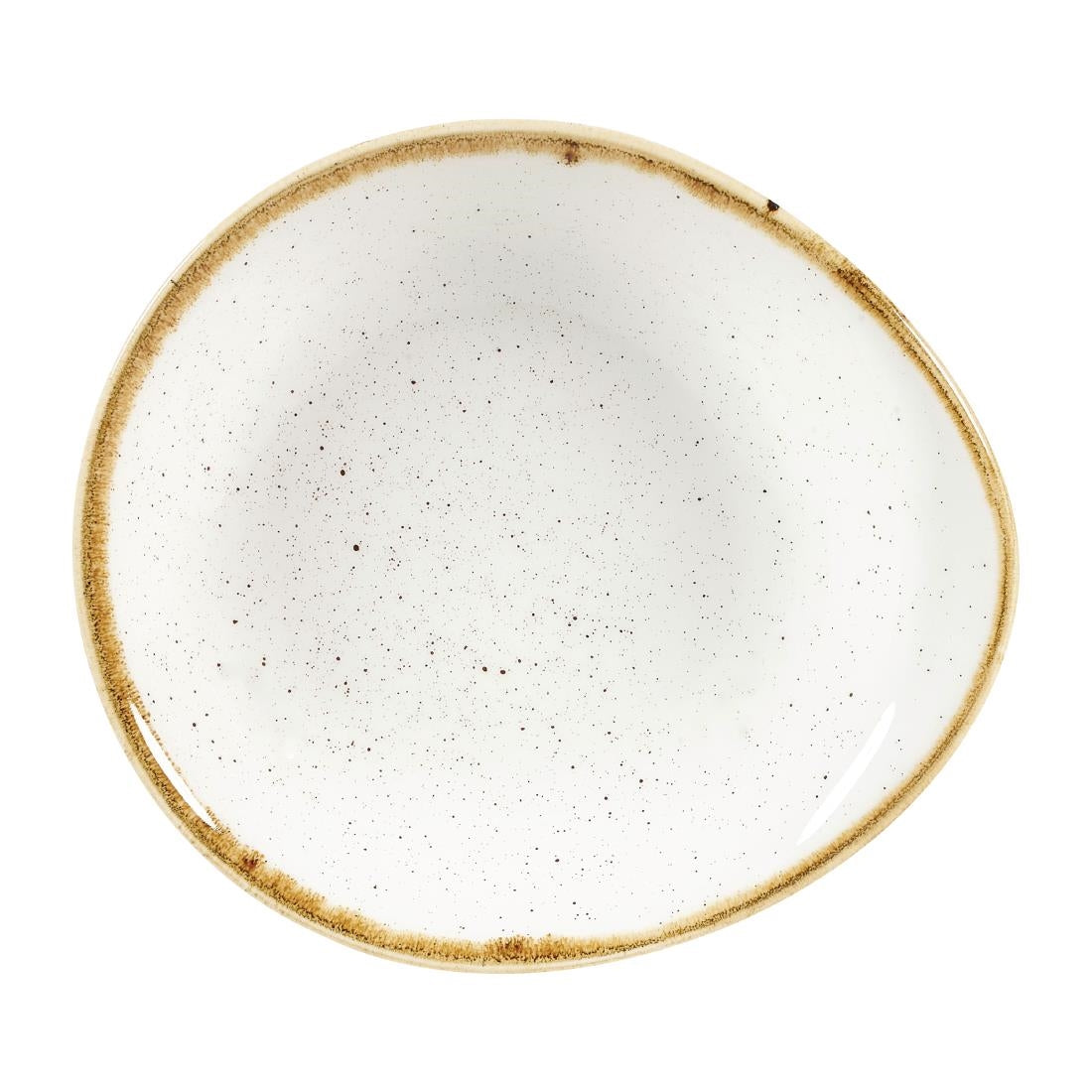 Churchill Stonecast Round Dishes Barley White 185mm (Pack of 12) JD Catering Equipment Solutions Ltd