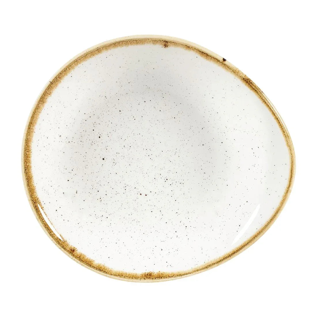 DY873 Churchill Stonecast Round Dishes Barley White 185mm (Pack of 12) - JD Catering Equipment Solutions Ltd