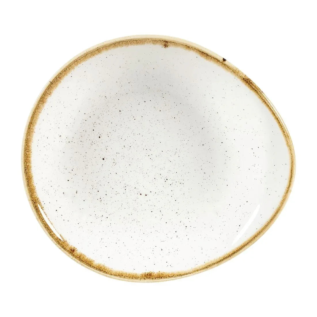 DY873 Churchill Stonecast Round Dishes Barley White 185mm (Pack of 12) - JD Catering Equipment Solutions Ltd