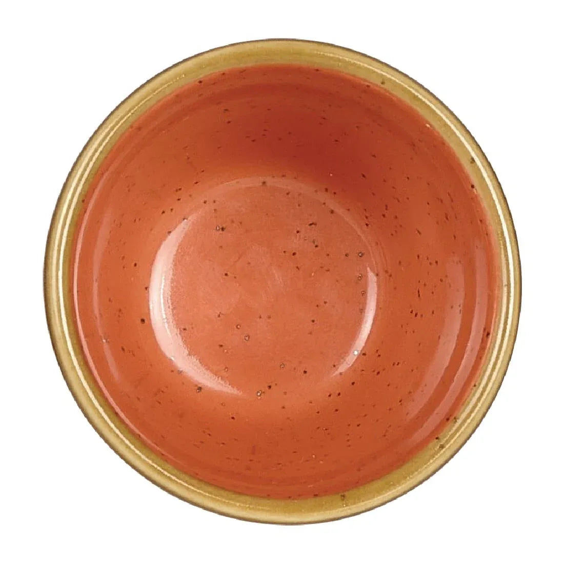 HC835 Churchill Stonecast Spiced Orange Ripple Dip Pots 57ml (Pack of 12) - JD Catering Equipment Solutions Ltd
