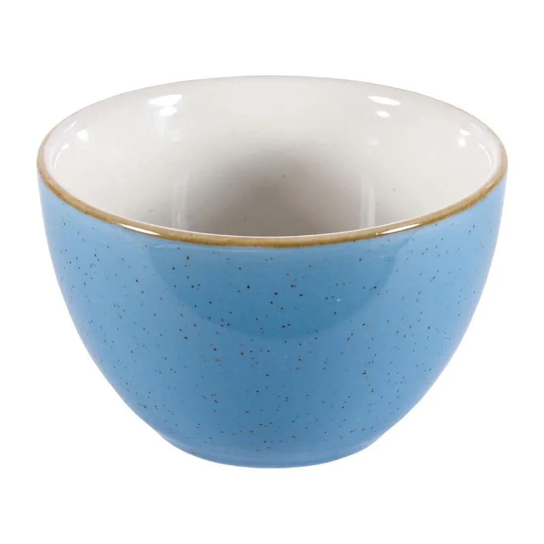 DY887 Churchill Stonecast Sugar Bowls Cornflower Blue 227ml 8oz (Pack of 12) - JD Catering Equipment Solutions Ltd