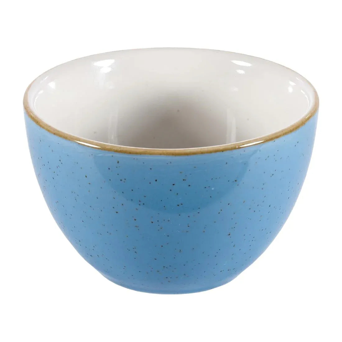 DY887 Churchill Stonecast Sugar Bowls Cornflower Blue 227ml 8oz (Pack of 12) - JD Catering Equipment Solutions Ltd