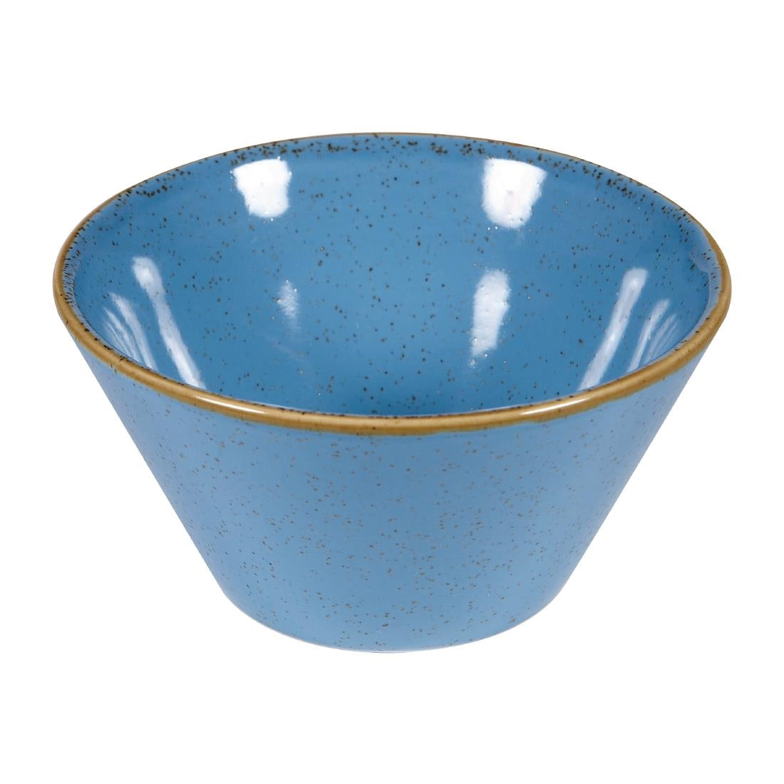 Churchill Stonecast Zest Bowls Cornflower Blue 121mm (Pack of 12) JD Catering Equipment Solutions Ltd