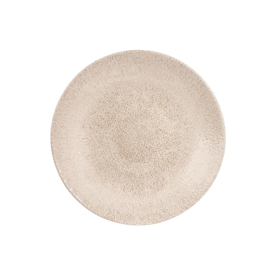DS569 Churchill Studio Prints Raku Deep Coupe Plates Agate Grey 240mm (Pack of 12) - JD Catering Equipment Solutions Ltd