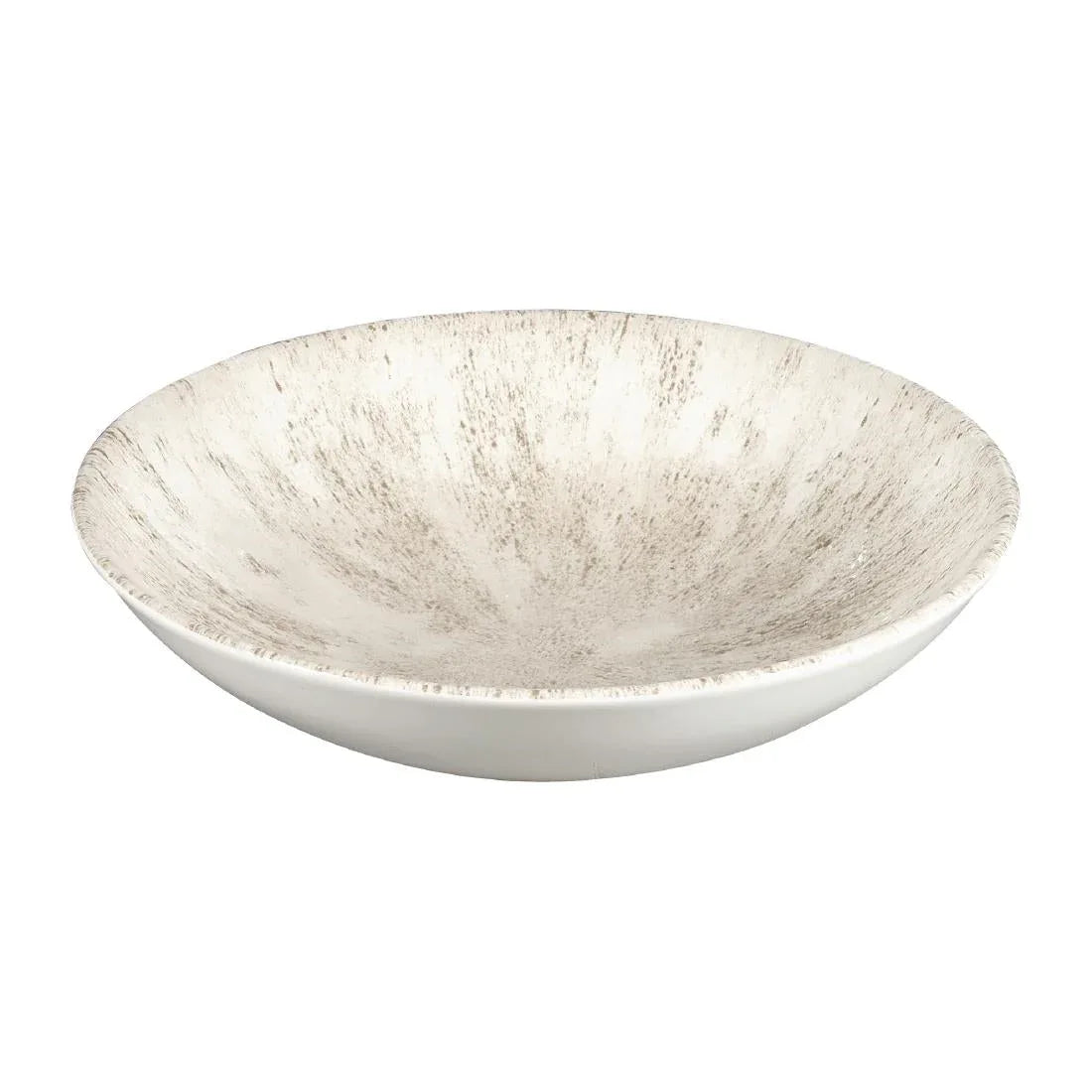 DW795 Churchill Studio Prints Stone Coupe Bowls Agate Grey 182mm (Pack of 12) - JD Catering Equipment Solutions Ltd