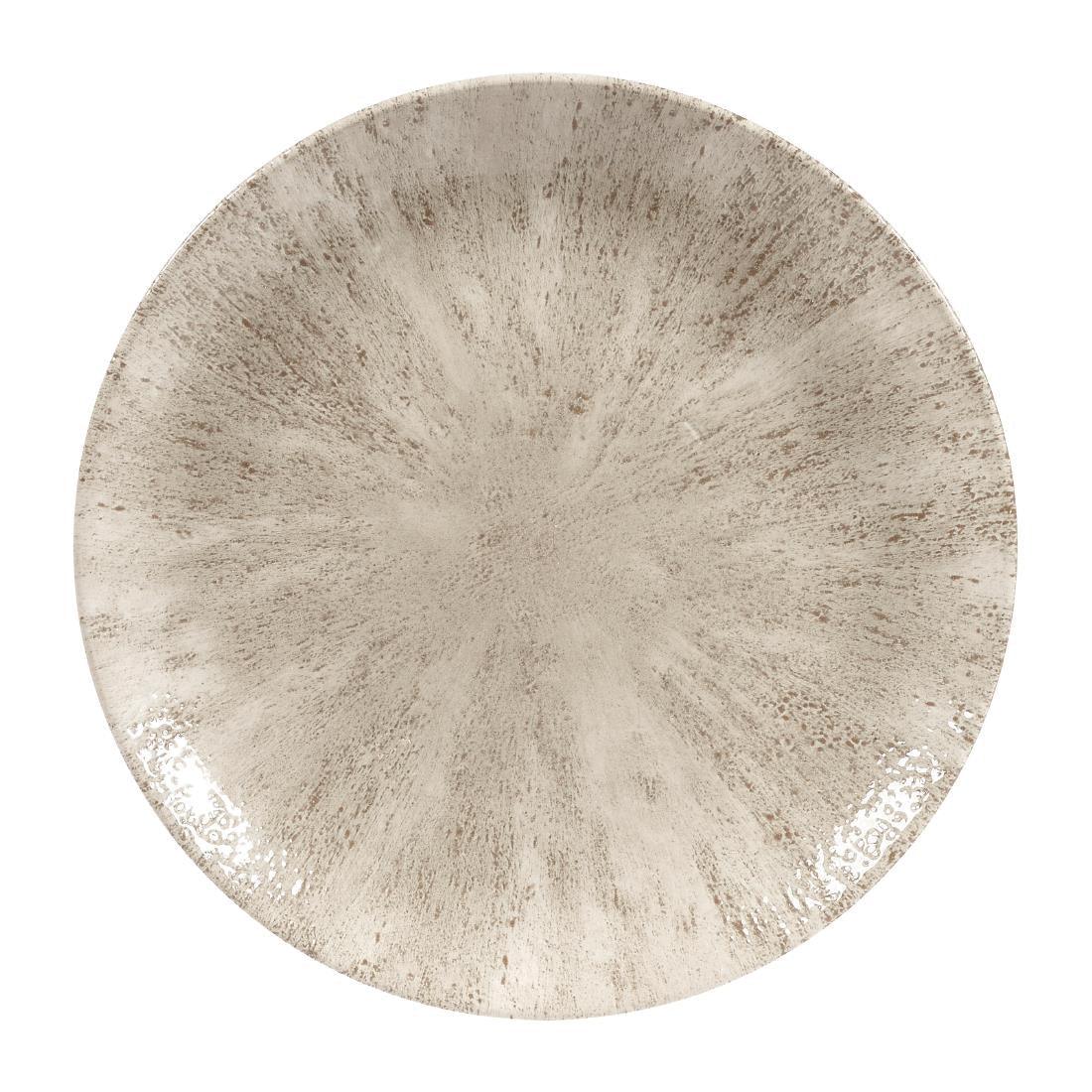 DW794 Churchill Studio Prints Stone Coupe Bowls Agate Grey 248mm (Pack of 12) - JD Catering Equipment Solutions Ltd