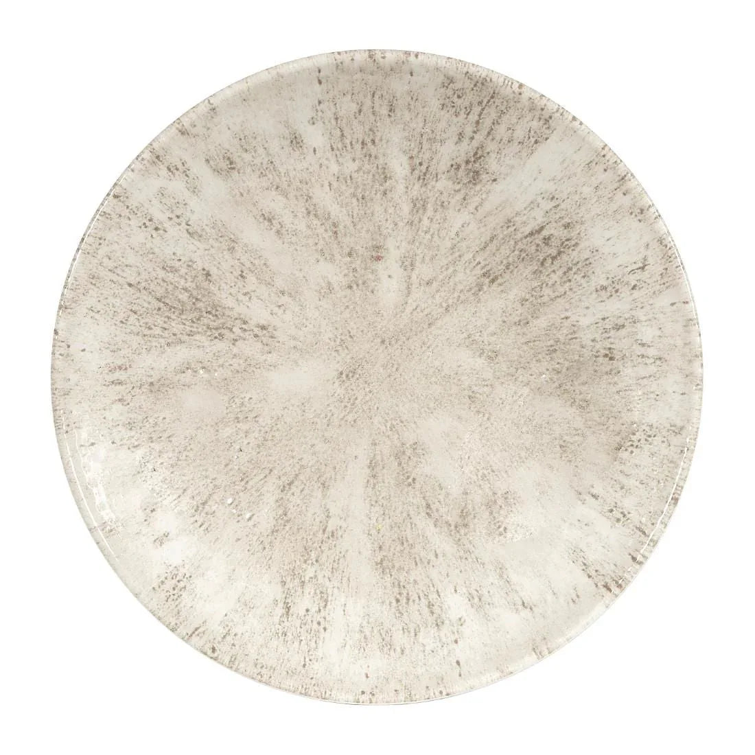 DW793 Churchill Studio Prints Stone Coupe Plates Agate Grey 165mm (Pack of 12) - JD Catering Equipment Solutions Ltd
