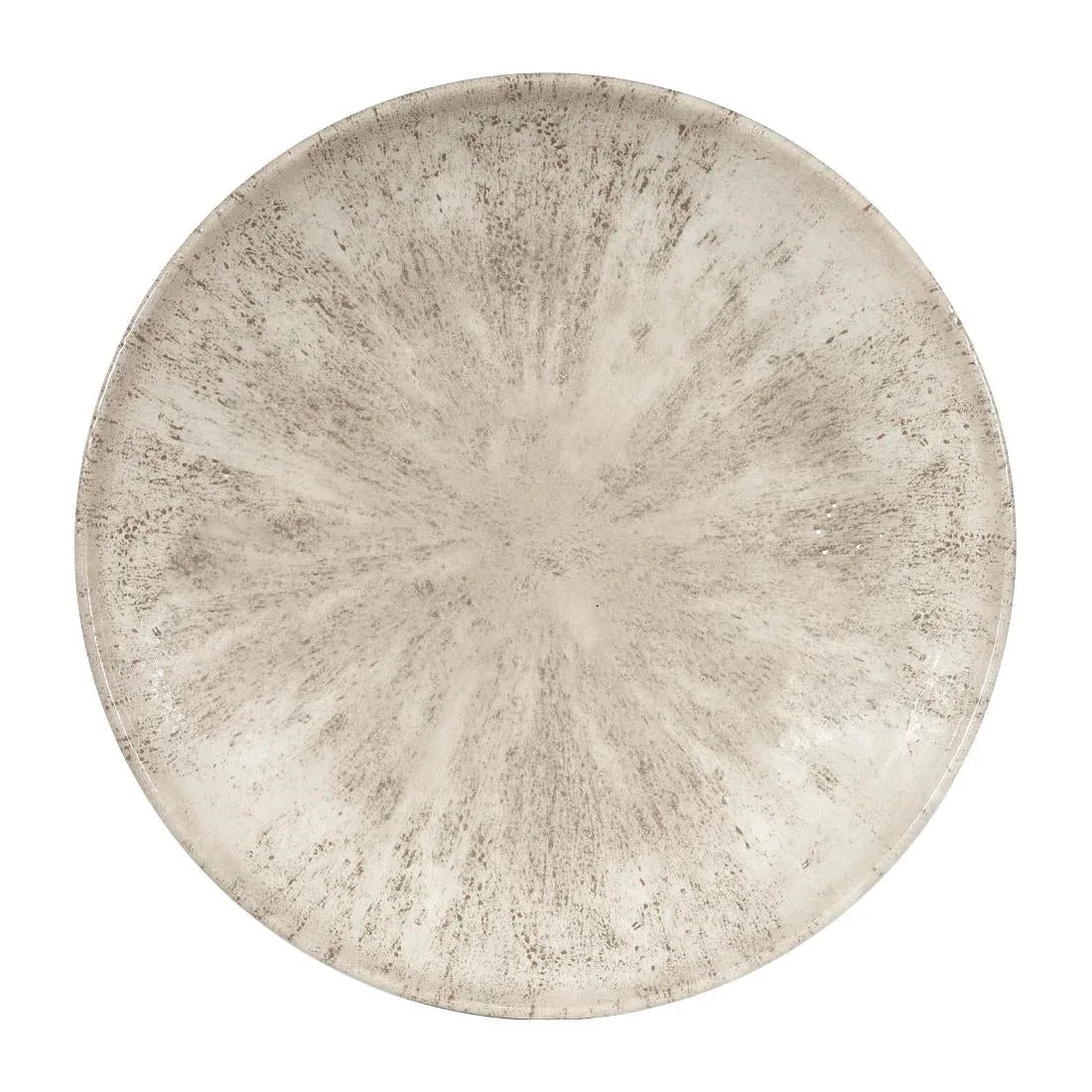 DW792 Churchill Studio Prints Stone Coupe Plates Agate Grey 217mm (Pack of 12) - JD Catering Equipment Solutions Ltd