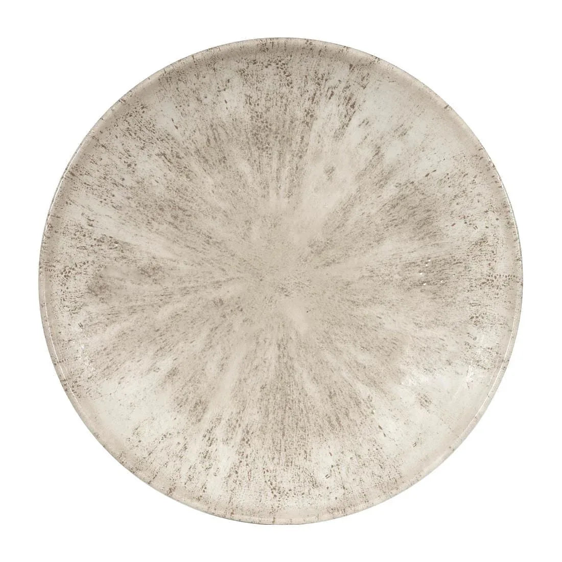 DW792 Churchill Studio Prints Stone Coupe Plates Agate Grey 217mm (Pack of 12) - JD Catering Equipment Solutions Ltd