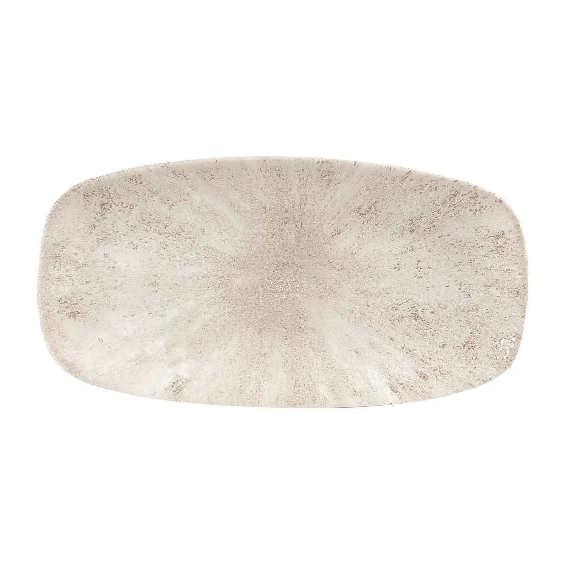 DW390 Churchill Studio Prints Stone Rectangular Plates Agate Grey 153 x 298mm - JD Catering Equipment Solutions Ltd