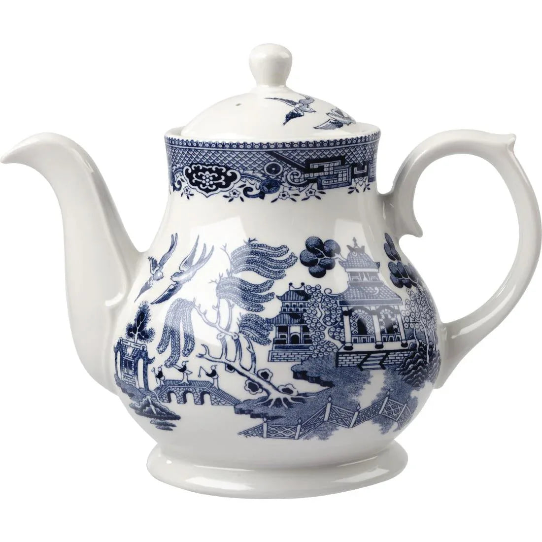 GL477 Churchill Vintage Prints Sandringham Tea and Coffee Pots 852ml (Pack of 4) - JD Catering Equipment Solutions Ltd