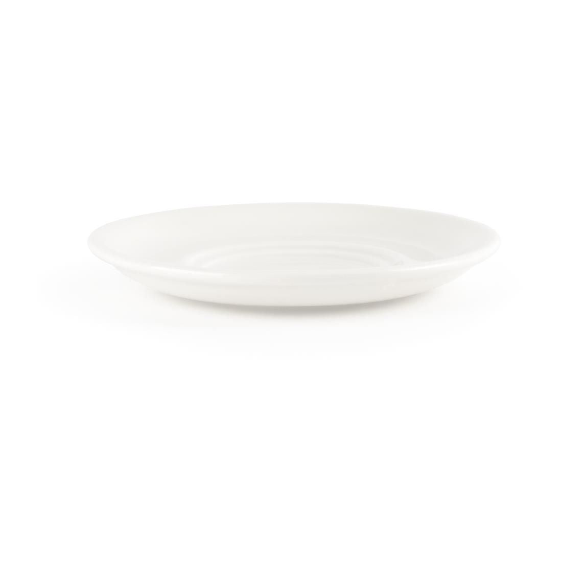 Churchill Whiteware Maple Saucers 150mm (Pack of 24) JD Catering Equipment Solutions Ltd