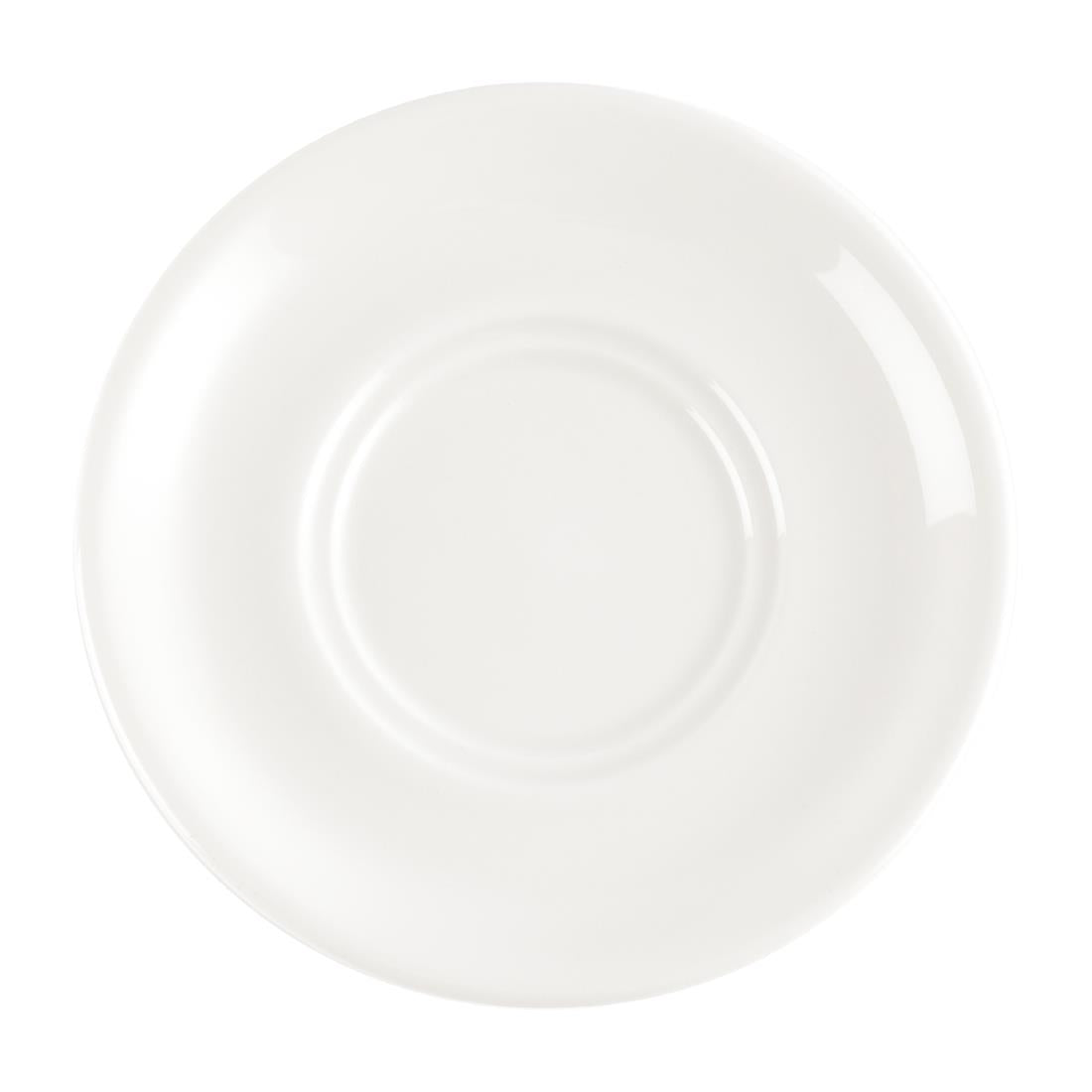 Churchill Whiteware Maple Saucers 150mm (Pack of 24) JD Catering Equipment Solutions Ltd