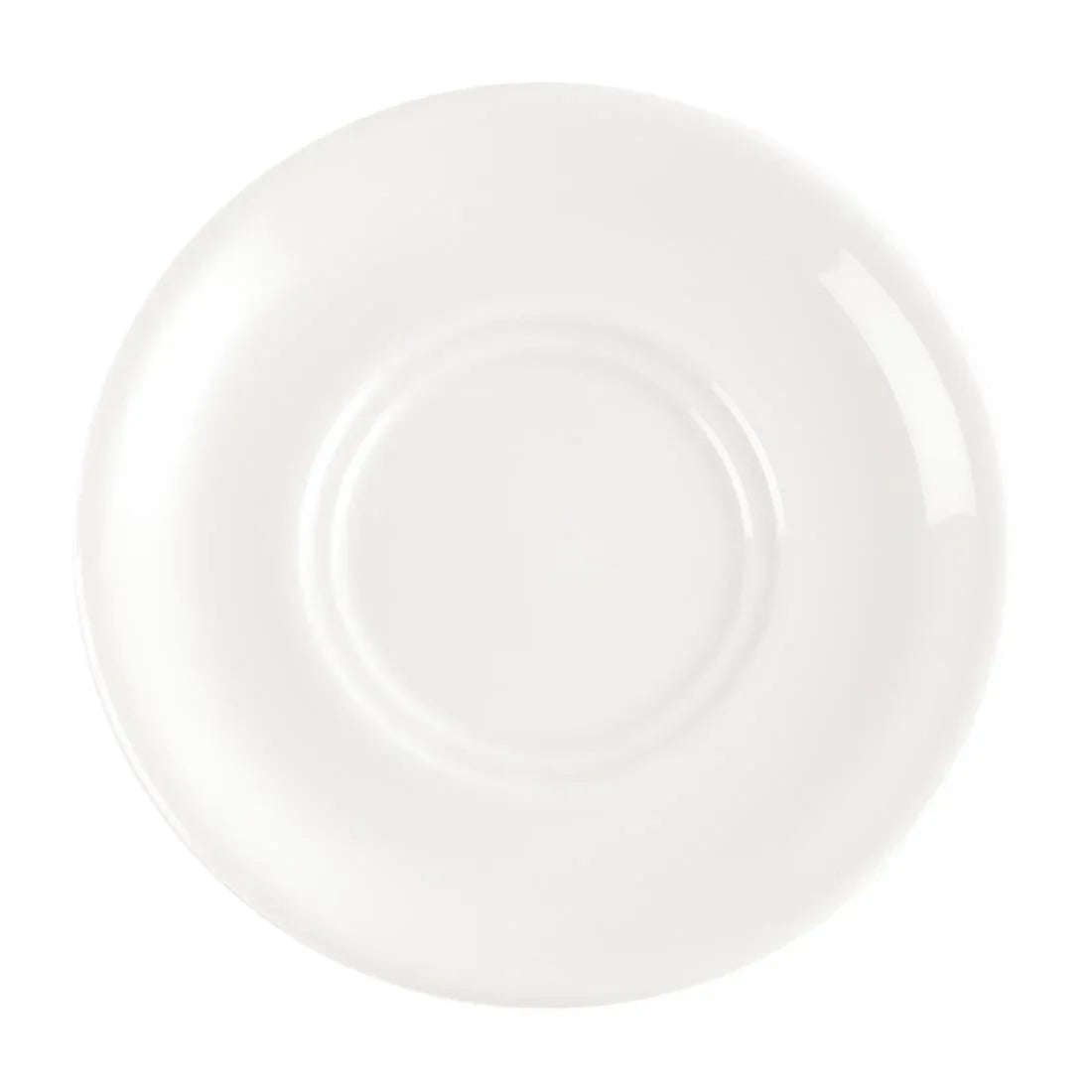 P734 Churchill Whiteware Maple Saucers 150mm (Pack of 24) - JD Catering Equipment Solutions Ltd