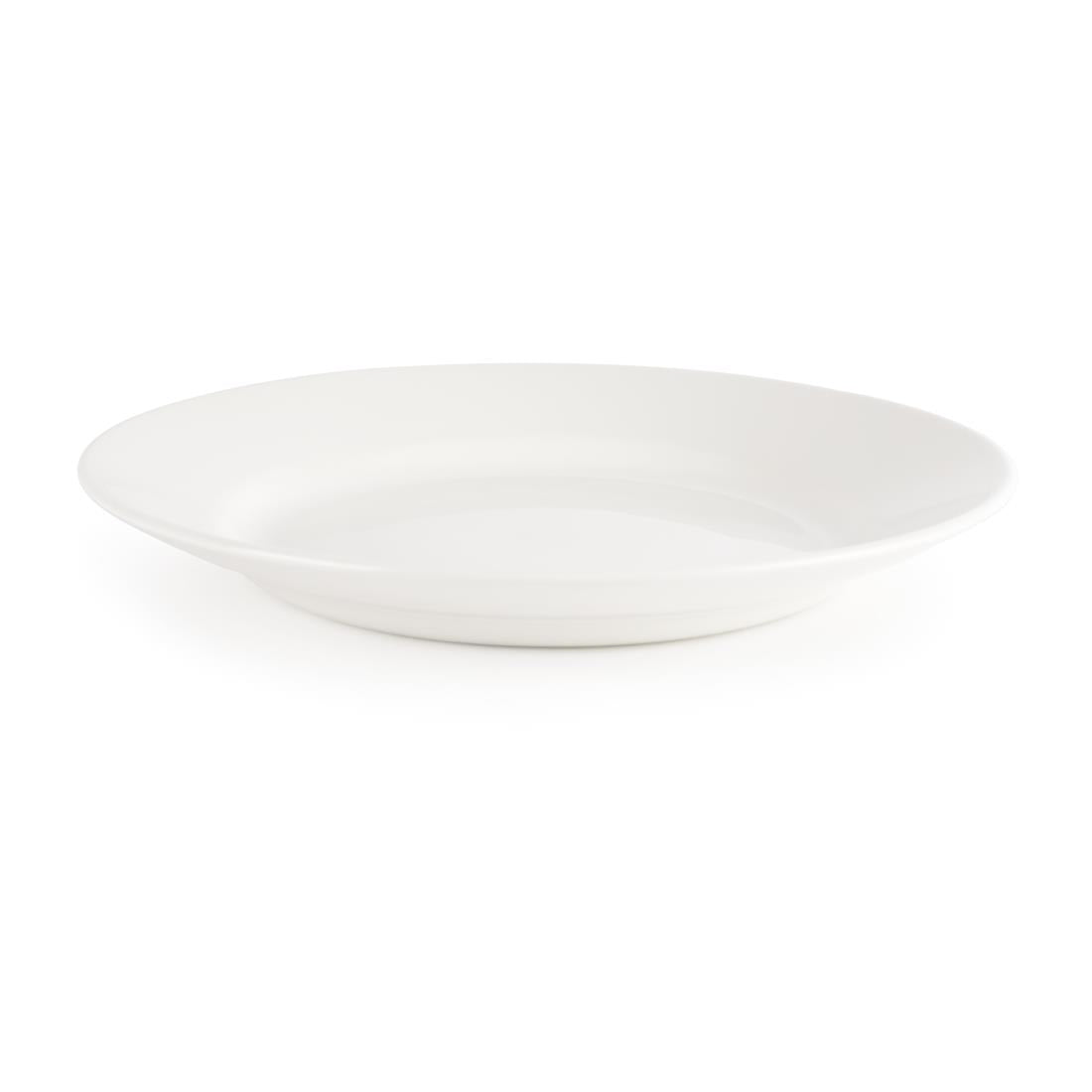 Churchill Whiteware Mediterranean Dishes 254mm (Pack of 12) JD Catering Equipment Solutions Ltd