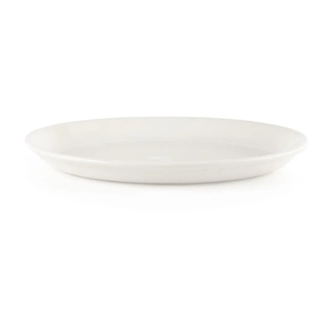 P744 Churchill Whiteware Oval Platters 254mm (Pack of 12) - JD Catering Equipment Solutions Ltd