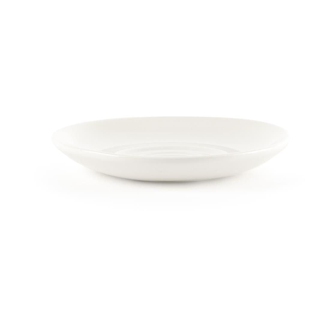 Churchill Whiteware Saucers 127mm (Pack of 24) JD Catering Equipment Solutions Ltd