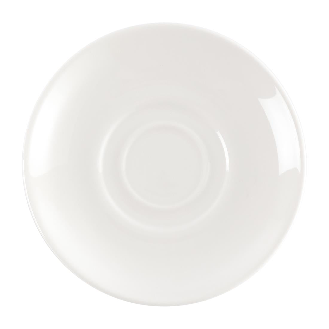 Churchill Whiteware Saucers 127mm (Pack of 24) JD Catering Equipment Solutions Ltd