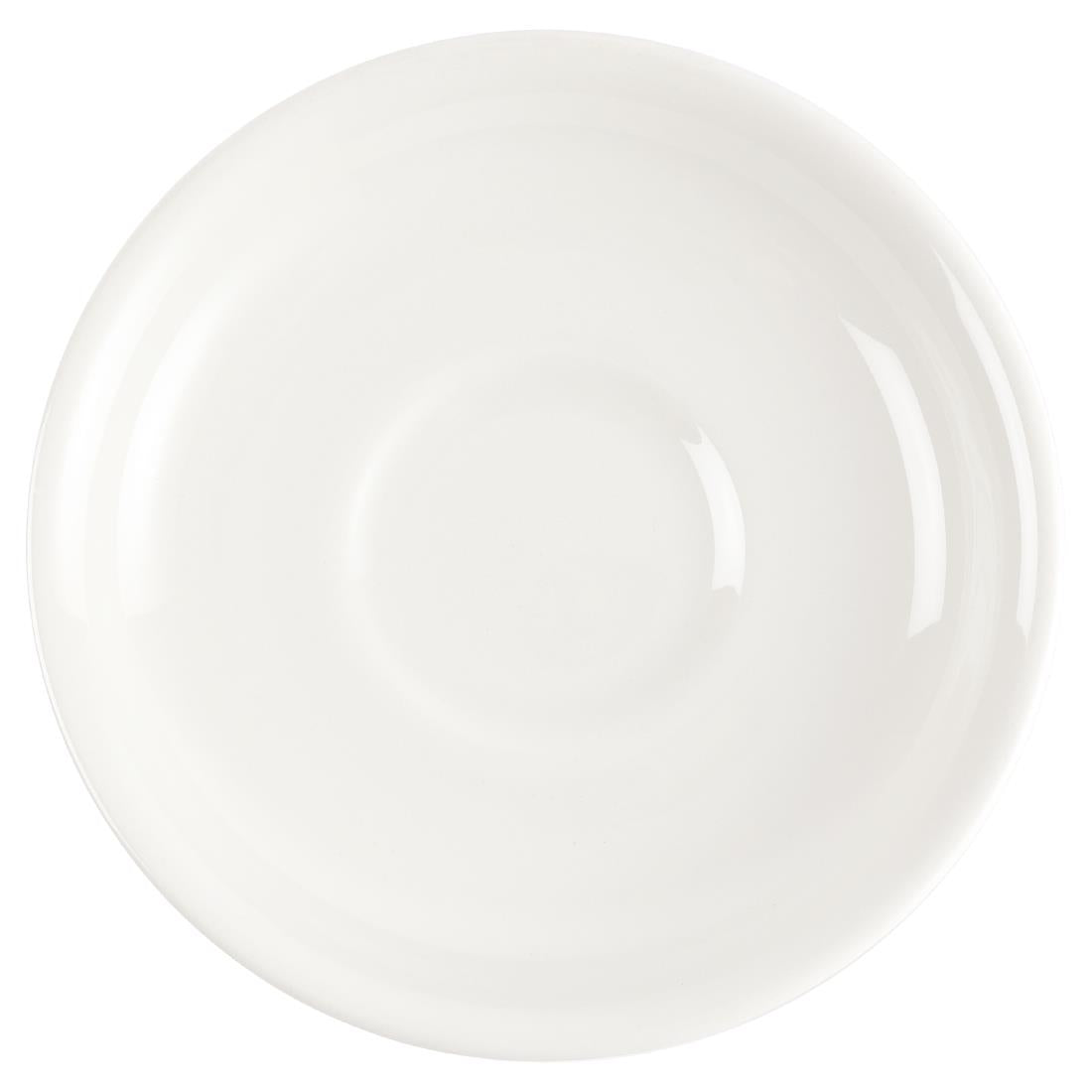 Churchill Whiteware Saucers 137mm (Pack of 24) JD Catering Equipment Solutions Ltd