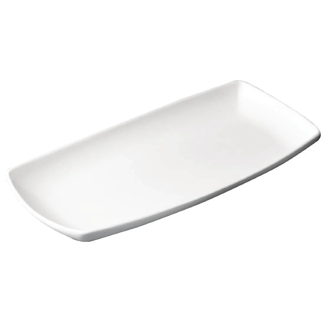 W841 Churchill X Squared Oblong Plates 300mm (Pack of 12) - JD Catering Equipment Solutions Ltd
