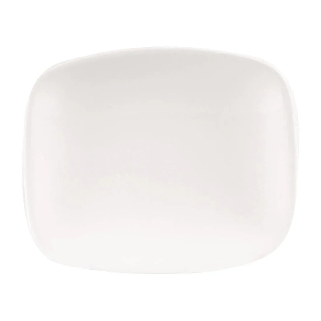 DW343 Churchill X Squared Oblong Plates White 126 x 154mm (Pack of 12) - JD Catering Equipment Solutions Ltd
