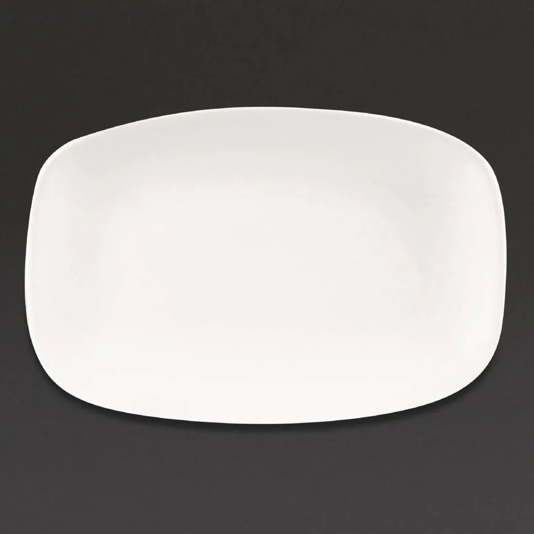 DW342 Churchill X Squared Oblong Plates White 157 x 237mm (Pack of 12) - JD Catering Equipment Solutions Ltd