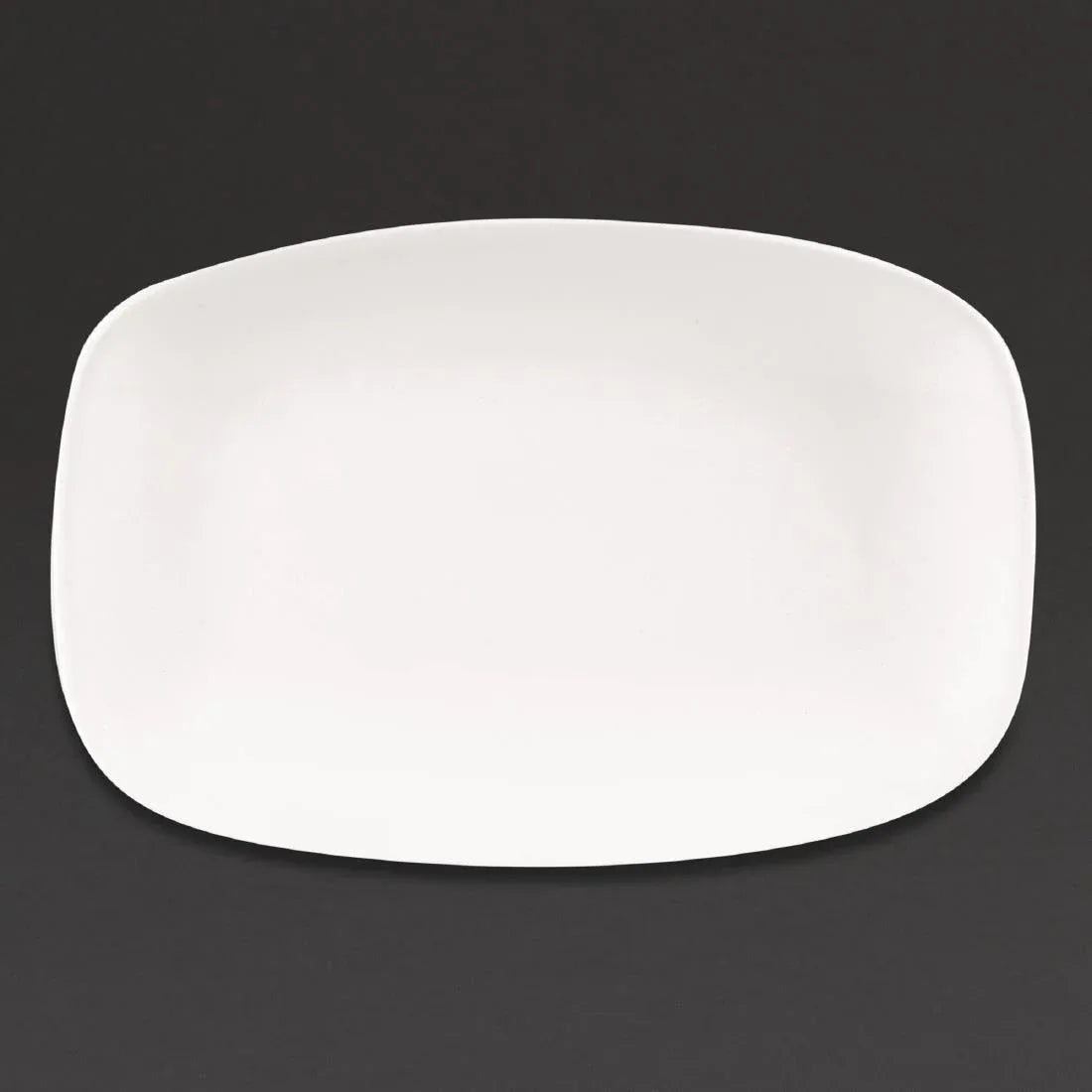 DW342 Churchill X Squared Oblong Plates White 157 x 237mm (Pack of 12) - JD Catering Equipment Solutions Ltd