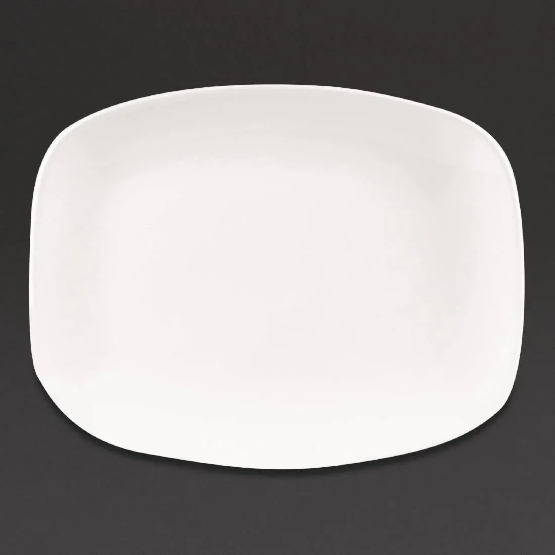DW341 Churchill X Squared Oblong Plates White 202 x 261mm (Pack of 12) - JD Catering Equipment Solutions Ltd