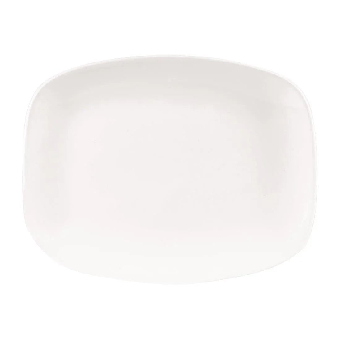 DW341 Churchill X Squared Oblong Plates White 202 x 261mm (Pack of 12) - JD Catering Equipment Solutions Ltd