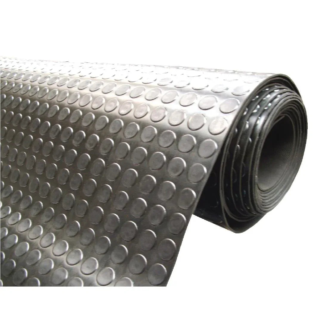 CC965 Circular Pattern Rubber Non-Slip Matting Roll - JD Catering Equipment Solutions Ltd