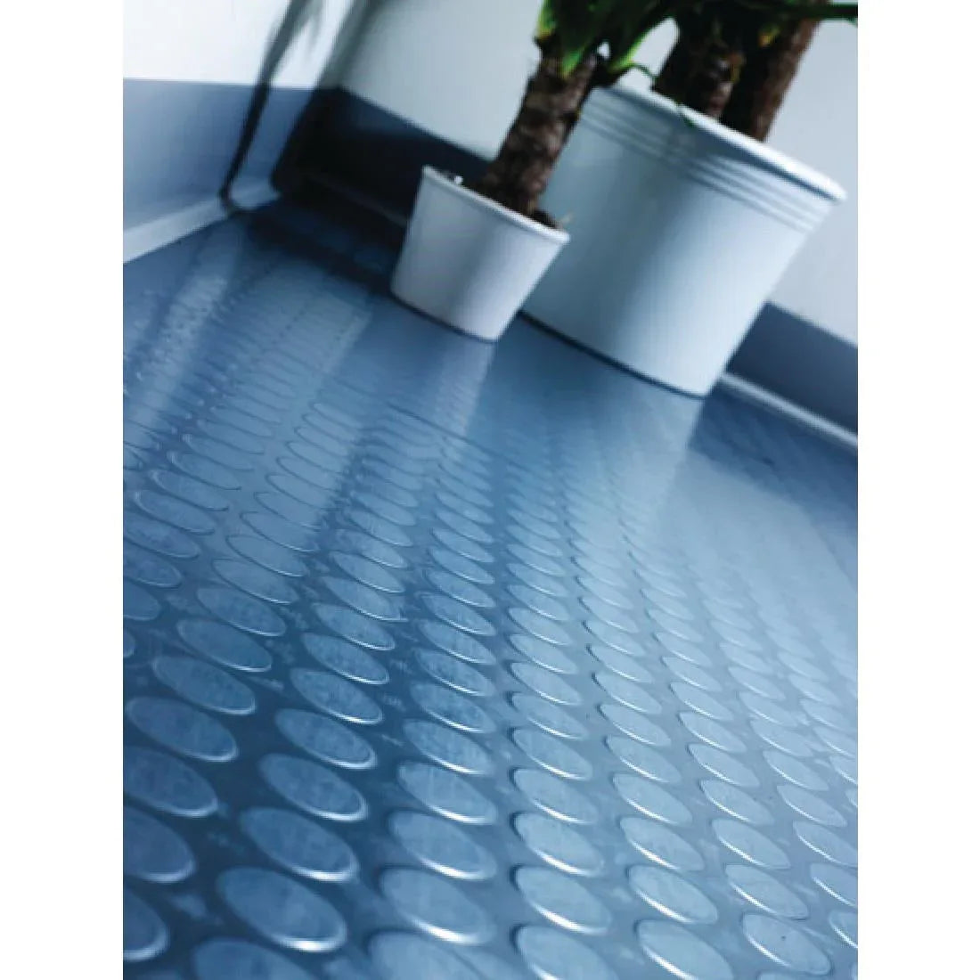 CC965 Circular Pattern Rubber Non-Slip Matting Roll - JD Catering Equipment Solutions Ltd