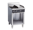 Cobra C6C - 600mm Two Burner/Griddle Natural/LPG Cooktop JD Catering Equipment Solutions Ltd