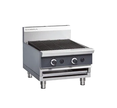 Cobra Countertop Natural Gas/LPG Chargrill CB6-B - JD Catering Equipment Solutions Ltd