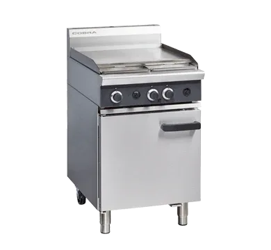 Cobra Natural/LPG Oven Range with Griddle Top CR6B - JD Catering Equipment Solutions Ltd