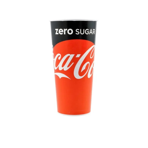HC195 Coke Zero Cold Cups 22oz (Pack of 1000)