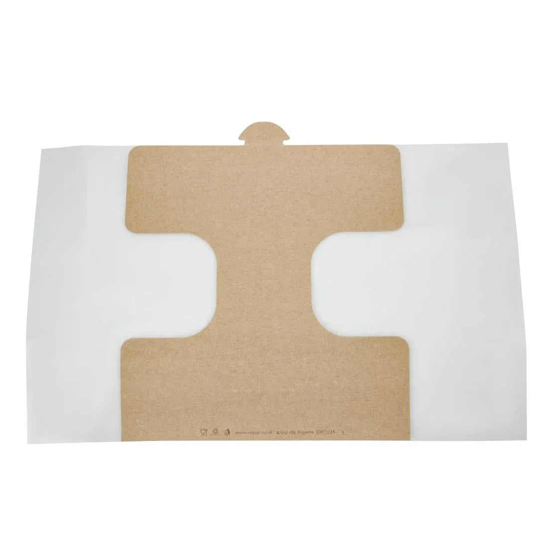 FA386 Colpac Clasp Clip Recyclable Kraft Baguette Packs (Pack of 500) - JD Catering Equipment Solutions Ltd