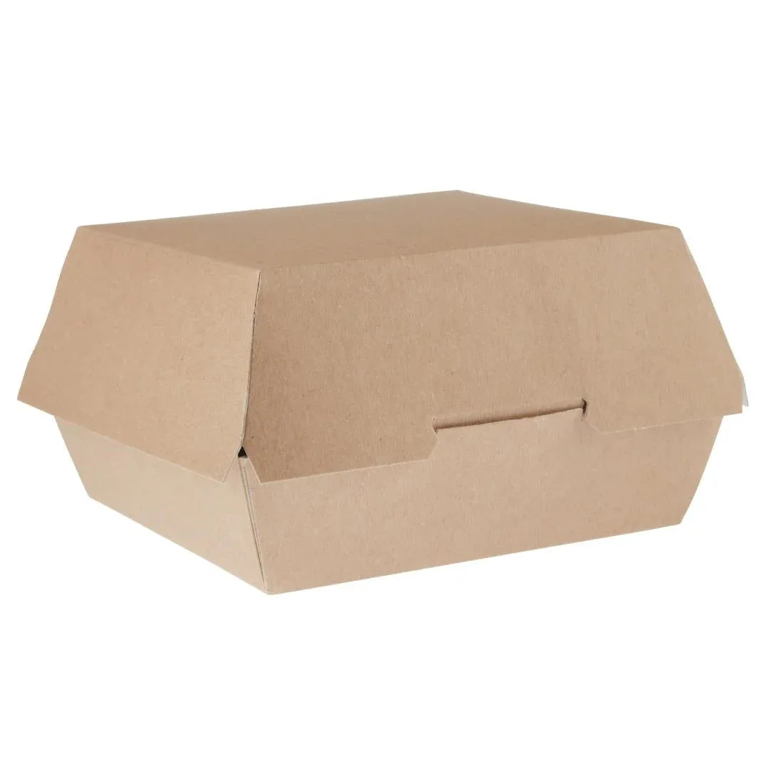 GE803 Colpac Compostable Kraft Burger Boxes Large 135mm (Pack of 250) - JD Catering Equipment Solutions Ltd