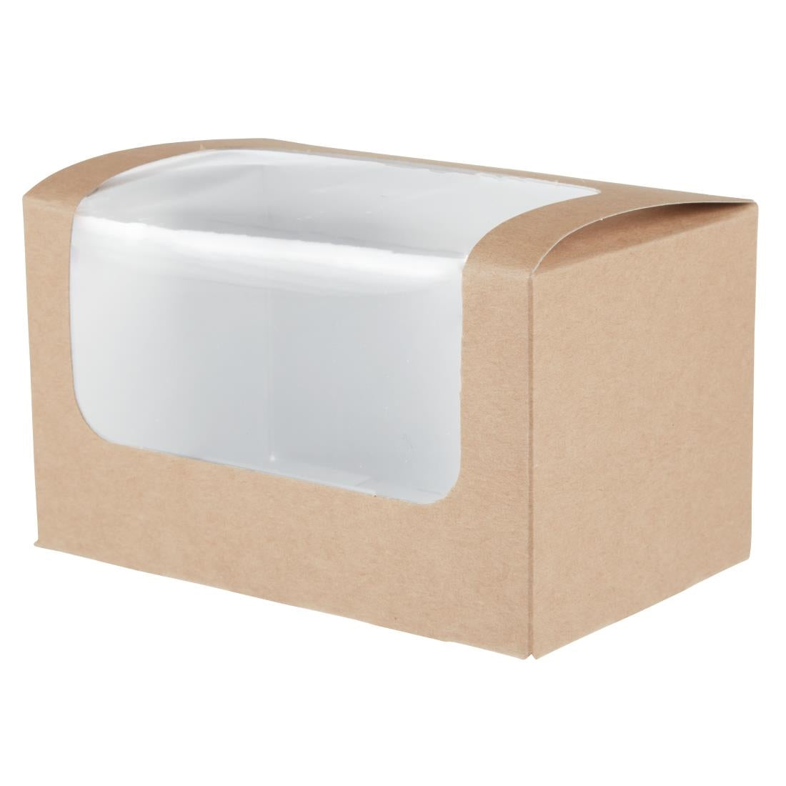 Colpac Compostable Kraft Sandwich Packs With PLA Window (Pack of 500) JD Catering Equipment Solutions Ltd