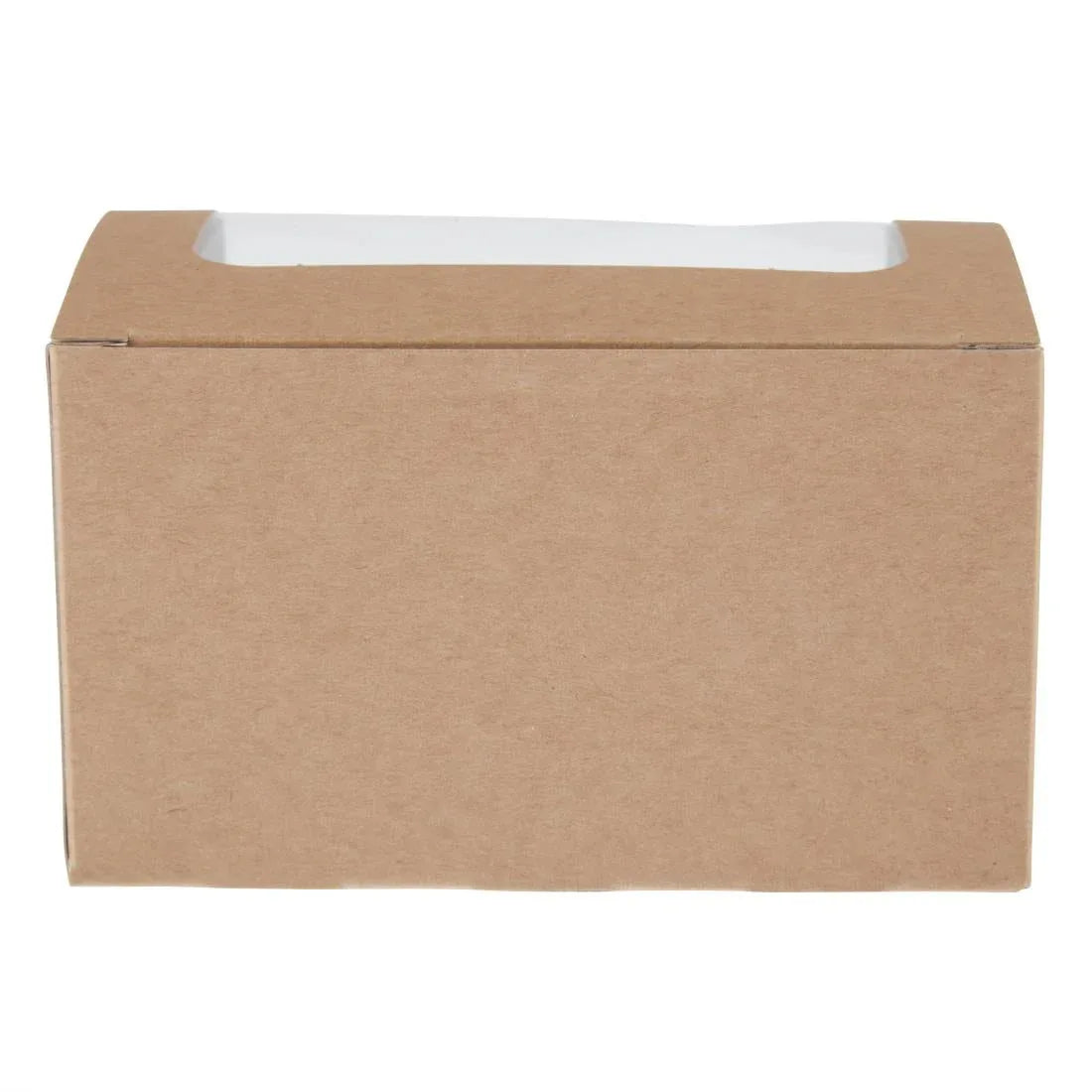 FA385 Colpac Compostable Kraft Sandwich Packs With PLA Window (Pack of 500) - JD Catering Equipment Solutions Ltd