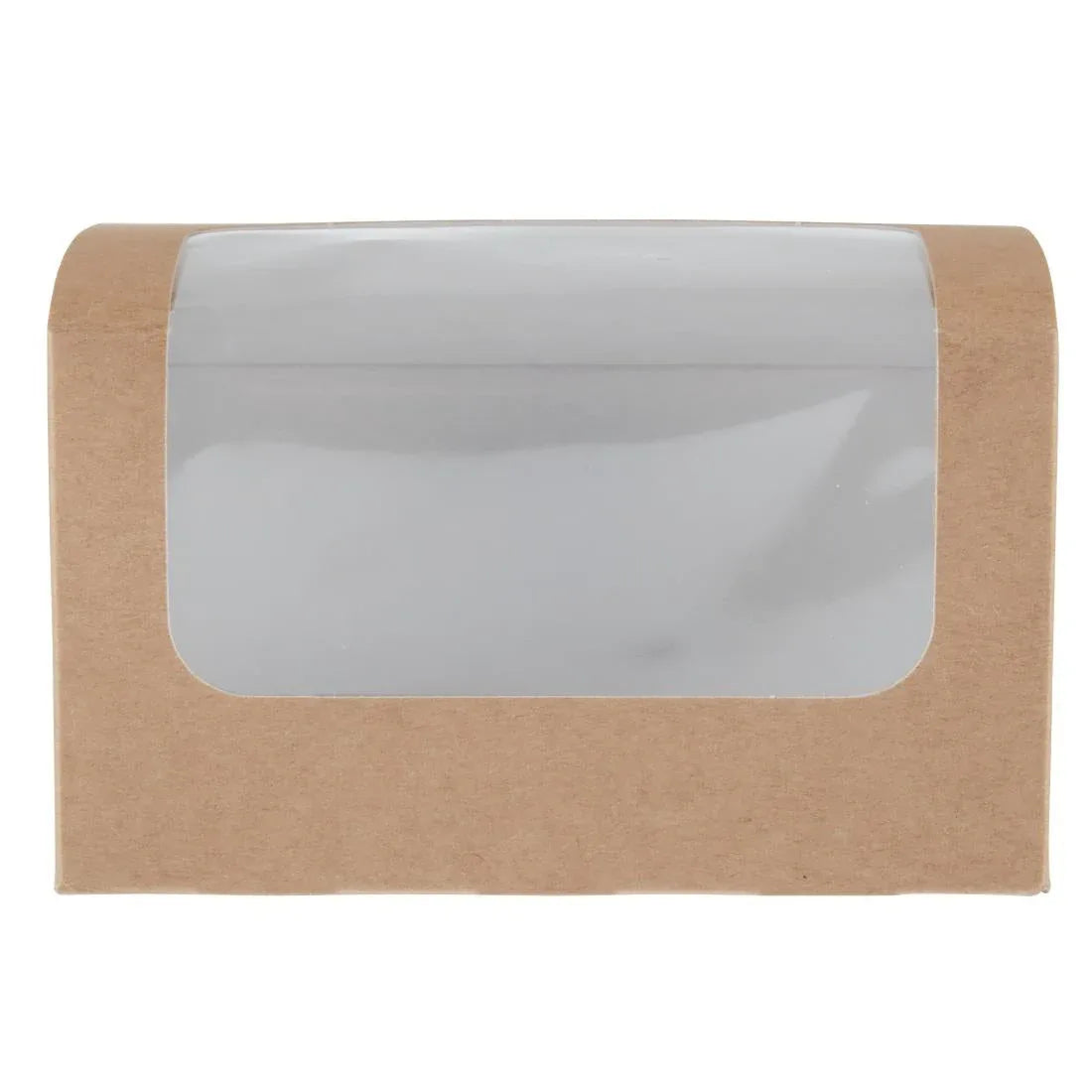 FA385 Colpac Compostable Kraft Sandwich Packs With PLA Window (Pack of 500) - JD Catering Equipment Solutions Ltd