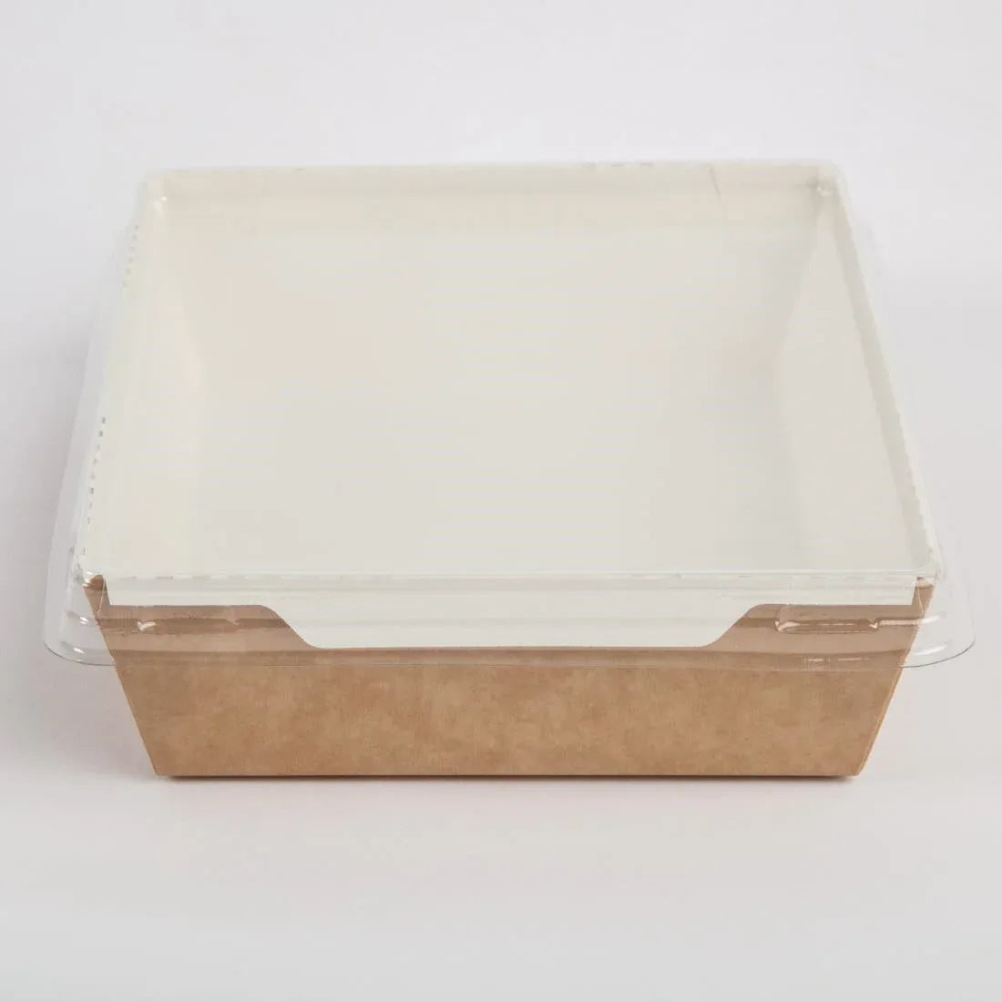 FA376 Colpac Fuzione Recyclable Paperboard Food Trays With Lid 1000ml / 35oz - JD Catering Equipment Solutions Ltd