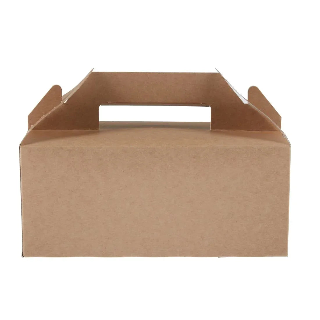 FA361 Colpac Recyclable Kraft Gable Boxes (Pack of 125) - JD Catering Equipment Solutions Ltd