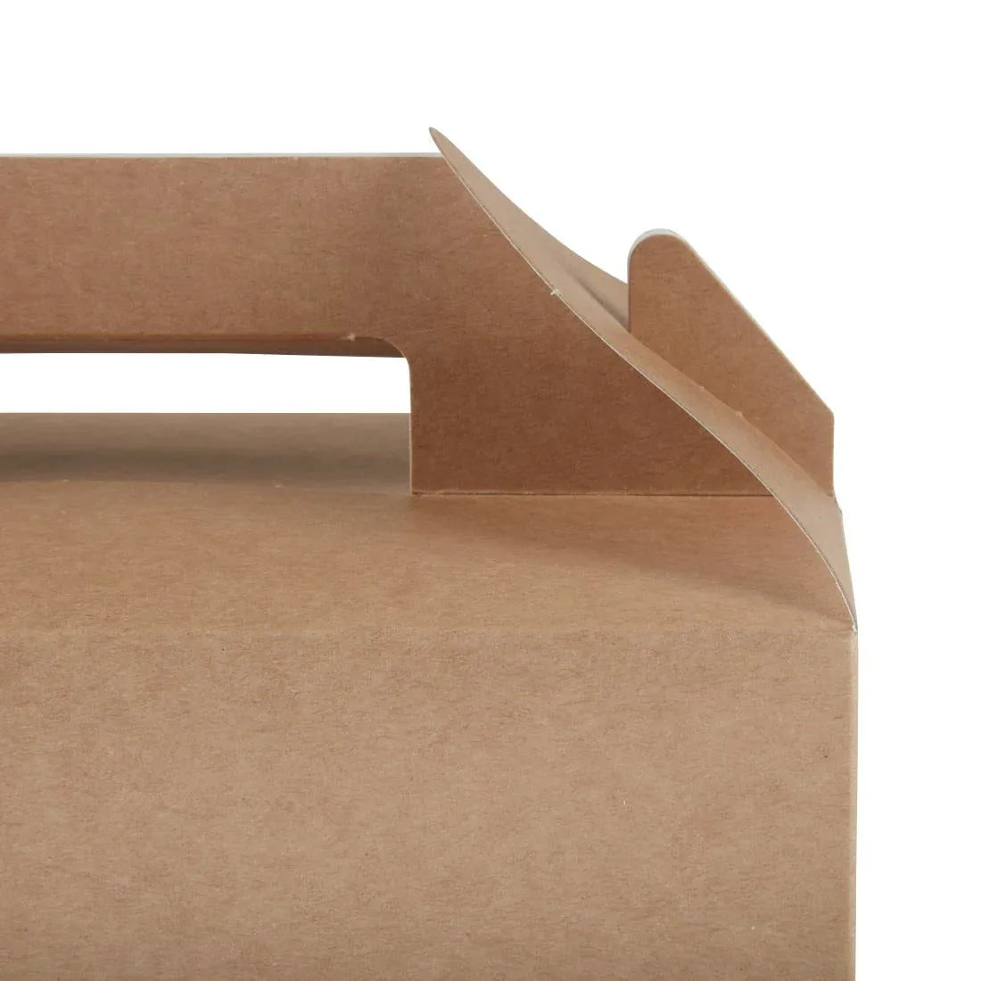 FA361 Colpac Recyclable Kraft Gable Boxes (Pack of 125) - JD Catering Equipment Solutions Ltd
