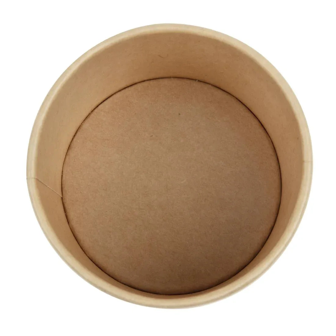 FA366 Colpac Recyclable Kraft Microwavable Soup Cups (Pack of 500) - JD Catering Equipment Solutions Ltd